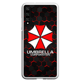 Чехол для Honor 20 с принтом UMBRELLA CORP , Силикон | Область печати: задняя сторона чехла, без боковых панелей | ada wong | biohazard | leon | nemesis | project resistance | raccoon city | re | re3 | resident evil | resident evil 3 | rpd | stars | umbrella | ада вонг | амбрелла | немезис | ужасы