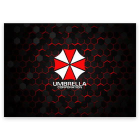 Поздравительная открытка с принтом UMBRELLA CORP , 100% бумага | плотность бумаги 280 г/м2, матовая, на обратной стороне линовка и место для марки
 | ada wong | biohazard | leon | nemesis | project resistance | raccoon city | re | re3 | resident evil | resident evil 3 | rpd | stars | umbrella | ада вонг | амбрелла | немезис | ужасы