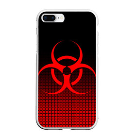 Чехол для iPhone 7Plus/8 Plus матовый с принтом BIOHAZARD , Силикон | Область печати: задняя сторона чехла, без боковых панелей | ada wong | biohazard | leon | nemesis | project resistance | raccoon city | re | re3 | resident evil | resident evil 3 | rpd | stars | umbrella | ада вонг | амбрелла | немезис | ужасы