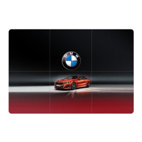 Магнитный плакат 3Х2 с принтом BMW , Полимерный материал с магнитным слоем | 6 деталей размером 9*9 см | bmw | car | germany | prestige | red | автомобиль | бмв | германия | красный | престиж