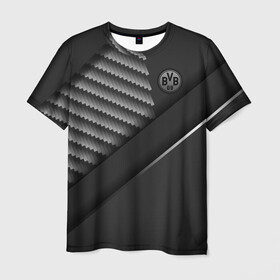 Мужская футболка 3D с принтом FC Borussia , 100% полиэфир | прямой крой, круглый вырез горловины, длина до линии бедер | football | sancho dortmund | бавария | боруссия | дортмунд | лига чемпионов | псж | футбол | холанд | эрлинг холанд