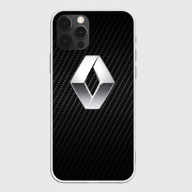 Чехол для iPhone 12 Pro с принтом Renault Logo | Рено Лого , силикон | область печати: задняя сторона чехла, без боковых панелей | auto | clio | laguna | logan | megane | renault | reno | scenic | авто | автомобиль | ам | лого | рено