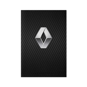 Обложка для паспорта матовая кожа с принтом Renault Logo , натуральная матовая кожа | размер 19,3 х 13,7 см; прозрачные пластиковые крепления | Тематика изображения на принте: auto | clio | laguna | logan | megane | renault | reno | scenic | авто | автомобиль | ам | лого | рено