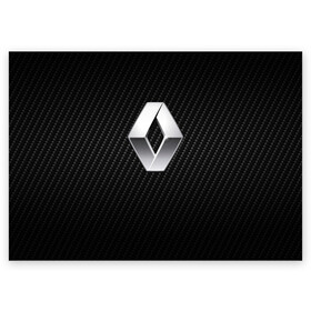 Поздравительная открытка с принтом Renault Logo , 100% бумага | плотность бумаги 280 г/м2, матовая, на обратной стороне линовка и место для марки
 | Тематика изображения на принте: auto | clio | laguna | logan | megane | renault | reno | scenic | авто | автомобиль | ам | лого | рено
