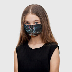 Детская маска (+5 фильтров) с принтом RESIDENT EVIL 2 ,  внешний слой — 100% полиэфир (activcool), внутренний слой — 100% хлопок, одноразовые фильтры в комплекте (5 шт.) — мельтблаун | двухслойная маска, на внутренней стороне — карман для дополнительных фильтров для повышения защитных свойств. “Ушки” немного тянутся
 | biohazard | biohazard 7 | crocodile | fang | game | hand | monster | new umbrella | resident evil | resident evil 7 | umbrella | umbrella corp | umbrella corporation | zombie | оби