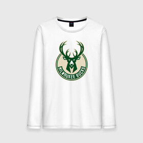 Мужской лонгслив хлопок с принтом Milwaukee Bucks (1) , 100% хлопок |  | ball | basketball | milwaukee bucks | sport | streetball | баскетбол | милуоки бакс | мяч | нба | спорт | стритбол