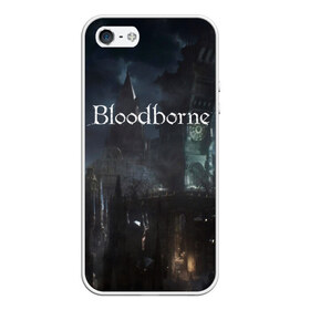 Чехол для iPhone 5/5S матовый с принтом Bloodborne , Силикон | Область печати: задняя сторона чехла, без боковых панелей | bloodborne | bloodborne 2 | esport | game | playstation | бладборн | игра | киберспорт | киберспортсмен | порождение крови