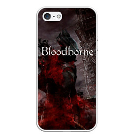 Чехол для iPhone 5/5S матовый с принтом Bloodborne , Силикон | Область печати: задняя сторона чехла, без боковых панелей | bloodborne | bloodborne 2 | esport | game | playstation | бладборн | игра | киберспорт | киберспортсмен | порождение крови