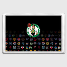 Магнит 45*70 с принтом Boston Celtics (1) , Пластик | Размер: 78*52 мм; Размер печати: 70*45 | ball | basketball | boston celtics | sport | streetball | баскетбол | бостон селтикс | мяч | нба | спорт | стритбол