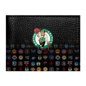 Обложка для студенческого билета с принтом Boston Celtics (1) , натуральная кожа | Размер: 11*8 см; Печать на всей внешней стороне | ball | basketball | boston celtics | sport | streetball | баскетбол | бостон селтикс | мяч | нба | спорт | стритбол