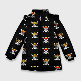 Зимняя куртка для девочек 3D с принтом One Piece , ткань верха — 100% полиэстер; подклад — 100% полиэстер, утеплитель — 100% полиэстер. | длина ниже бедра, удлиненная спинка, воротник стойка и отстегивающийся капюшон. Есть боковые карманы с листочкой на кнопках, утяжки по низу изделия и внутренний карман на молнии. 

Предусмотрены светоотражающий принт на спинке, радужный светоотражающий элемент на пуллере молнии и на резинке для утяжки. | lucy | luffy monkey | mugiwara | one piece | straw hat | большой куш | ван пис | луффи | одним куском