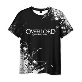 Мужская футболка 3D с принтом Overlord. , 100% полиэфир | прямой крой, круглый вырез горловины, длина до линии бедер | overlord | аниме | аниме сериал | вторая мировая война | группа американских десантников | кино | оверлорд