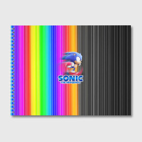 Альбом для рисования с принтом SONIC 2020 , 100% бумага
 | матовая бумага, плотность 200 мг. | hedgehog | metal sonic | silver | silver the hedgehog | sonic | sonic boom | sonic the hedgehog | ёж сонник | игры | соник | фильмы