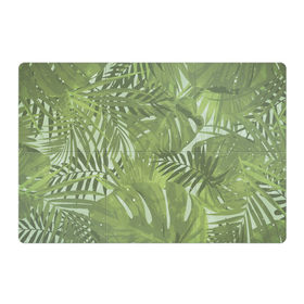Магнитный плакат 3Х2 с принтом Я из джунглей , Полимерный материал с магнитным слоем | 6 деталей размером 9*9 см | branch | foliage | leafy | nature | арт | ветка | веточка | джунгли | зеленый | лист | листочки | листья | природа | черный