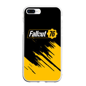 Чехол для iPhone 7Plus/8 Plus матовый с принтом FALLOUT_76 , Силикон | Область печати: задняя сторона чехла, без боковых панелей | Тематика изображения на принте: 101 | 111 | 13 | 76 | atom cats | bethesda | brotherhood of steel | fallout | nuka cola | tunnel snakes | vault | war | братство стали | война | убежище | фолаут | фоллаут | ядер кола