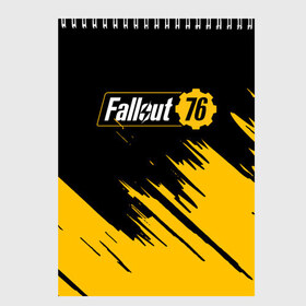 Скетчбук с принтом FALLOUT_76 , 100% бумага
 | 48 листов, плотность листов — 100 г/м2, плотность картонной обложки — 250 г/м2. Листы скреплены сверху удобной пружинной спиралью | Тематика изображения на принте: 101 | 111 | 13 | 76 | atom cats | bethesda | brotherhood of steel | fallout | nuka cola | tunnel snakes | vault | war | братство стали | война | убежище | фолаут | фоллаут | ядер кола