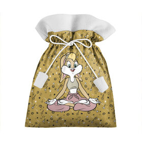 Подарочный 3D мешок с принтом Лола Банни , 100% полиэстер | Размер: 29*39 см | Тематика изображения на принте: lola bunny | looney tunes | vdzabma | лола банни | луни тюнз