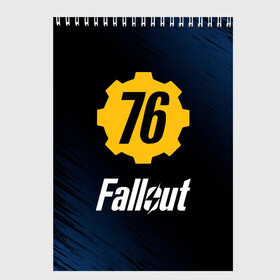 Скетчбук с принтом FALLOUT_76 , 100% бумага
 | 48 листов, плотность листов — 100 г/м2, плотность картонной обложки — 250 г/м2. Листы скреплены сверху удобной пружинной спиралью | 101 | 111 | 13 | 76 | atom cats | bethesda | brotherhood of steel | fallout | nuka cola | tunnel snakes | vault | war | братство стали | война | убежище | фолаут | фоллаут | ядер кола