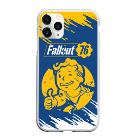 Чехол для iPhone 11 Pro Max матовый с принтом FALLOUT_76 , Силикон |  | 101 | 111 | 13 | 76 | atom cats | bethesda | brotherhood of steel | fallout | nuka cola | tunnel snakes | vault | war | братство стали | война | убежище | фолаут | фоллаут | ядер кола