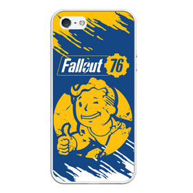 Чехол для iPhone 5/5S матовый с принтом FALLOUT_76 , Силикон | Область печати: задняя сторона чехла, без боковых панелей | Тематика изображения на принте: 101 | 111 | 13 | 76 | atom cats | bethesda | brotherhood of steel | fallout | nuka cola | tunnel snakes | vault | war | братство стали | война | убежище | фолаут | фоллаут | ядер кола