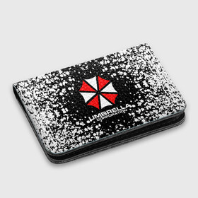 Картхолдер с принтом с принтом Umbrella Corporation. , натуральная матовая кожа | размер 7,3 х 10 см; кардхолдер имеет 4 кармана для карт; | resident evil | umbrella corporation | амбрелла | амбрелла корпорейшн | вирус | вымышленная военная и фармацевтическая корпорация | игра | умбрелла