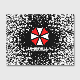 Альбом для рисования с принтом Umbrella Corporation , 100% бумага
 | матовая бумага, плотность 200 мг. | Тематика изображения на принте: resident evil | umbrella corporation | амбрелла | амбрелла корпорейшн | вирус | вымышленная военная и фармацевтическая корпорация | игра | умбрелла