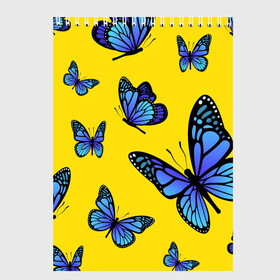Скетчбук с принтом БАБОЧКИ , 100% бумага
 | 48 листов, плотность листов — 100 г/м2, плотность картонной обложки — 250 г/м2. Листы скреплены сверху удобной пружинной спиралью | animals | blue | butterflies | game | insects | life is strange | moth | wings | бабочки | животные | игра | крылья | мотылек | насекомые