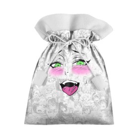Подарочный 3D мешок с принтом Ахегао , 100% полиэстер | Размер: 29*39 см | ahegao | ahegao face | anime | manga | аниме | аниме лицо | ахегао | ахегао лицо | ахигао | манга