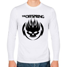 Мужской лонгслив хлопок с принтом THE OFFSPRING , 100% хлопок |  | america | offspring | the offspring | usa | америка | атом уиллард | грег к | декстер холланд | джеймс лилья | нудлс | огонь | офспринг | оффспринг | пит парада | пламя | рон уэлти | сша | череп