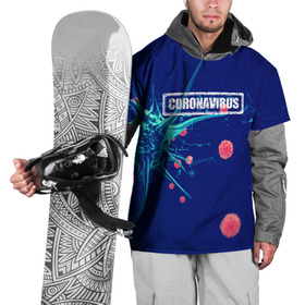 Накидка на куртку 3D с принтом CORONAVIRUS , 100% полиэстер |  | Тематика изображения на принте: covid 19 | molecule | абстракция | клетки | коронавирус | медицина | микробы | молекулы | наука | нейрон | нейроны | текстура | текстуры | формула