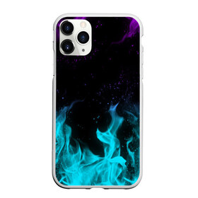 Чехол для iPhone 11 Pro матовый с принтом НЕОНОВЫЙ ОГОНЬ NEON FIRE , Силикон |  | bright | fire | flame | heat | light | neon | wildfire | искры | неон | огненный | огонь | пламя | пожар