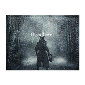 Обложка для студенческого билета с принтом Bloodborne. , натуральная кожа | Размер: 11*8 см; Печать на всей внешней стороне | Тематика изображения на принте: bloodborne | bloodborne 2 | esport | game | playstation | бладборн | игра | киберспорт | киберспортсмен | порождение крови