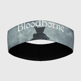 Повязка на голову 3D с принтом Bloodborne. ,  |  | bloodborne | bloodborne 2 | esport | game | playstation | бладборн | игра | киберспорт | киберспортсмен | порождение крови