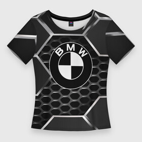Женская футболка 3D Slim с принтом BMW ,  |  | amg | auto | bmw | honda | jdm | mercedes | nissan | porsche | racing | sport | toyota | автомобил | автомобильные | киа | лексус | марка | машины | митсубиси | ниссан | порше | спорт | субару | тесла | тойота | хонда