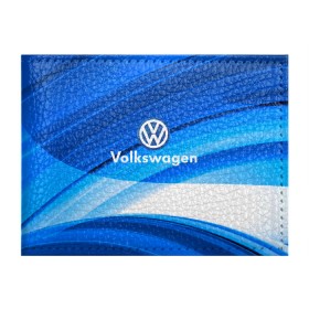 Обложка для студенческого билета с принтом Volkswagen. , натуральная кожа | Размер: 11*8 см; Печать на всей внешней стороне | 2020 | car | sport | volkswagen | авто | автомобильные | бренд | вирус | коронавирус | марка | машина | новый лого | спорт | стиль | фольксваген