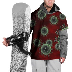 Накидка на куртку 3D с принтом COVID-19 , 100% полиэстер |  | Тематика изображения на принте: covid 19 | molecule | абстракция | клетки | коронавирус | медицина | микробы | молекулы | наука | нейрон | нейроны | текстура | текстуры | формула