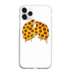 Чехол для iPhone 11 Pro Max матовый с принтом Pizza Clan , Силикон |  | Тематика изображения на принте: ghostface | method man | pizza | rap | rza | wu tang | ву танг | еда | метод мен | пицца | рэп