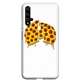 Чехол для Honor 20 с принтом Pizza Clan , Силикон | Область печати: задняя сторона чехла, без боковых панелей | ghostface | method man | pizza | rap | rza | wu tang | ву танг | еда | метод мен | пицца | рэп