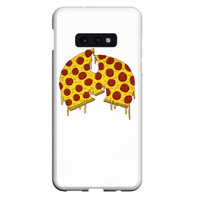 Чехол для Samsung S10E с принтом Pizza Clan , Силикон | Область печати: задняя сторона чехла, без боковых панелей | ghostface | method man | pizza | rap | rza | wu tang | ву танг | еда | метод мен | пицца | рэп