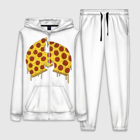 Женский костюм 3D с принтом Pizza Clan ,  |  | ghostface | method man | pizza | rap | rza | wu tang | ву танг | еда | метод мен | пицца | рэп