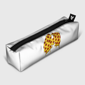 Пенал 3D с принтом Pizza Clan , 100% полиэстер | плотная ткань, застежка на молнии | ghostface | method man | pizza | rap | rza | wu tang | ву танг | еда | метод мен | пицца | рэп