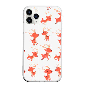 Чехол для iPhone 11 Pro матовый с принтом Милый олень , Силикон |  | deer | sweet | дудлинг | звери | зверь | милое | милый | мульт | мультик | мультяшка | оленёнок | олени | олень | текстуры | фон