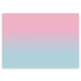 Поздравительная открытка с принтом НЕЖНОСТЬ , 100% бумага | плотность бумаги 280 г/м2, матовая, на обратной стороне линовка и место для марки
 | Тематика изображения на принте: градиент | красиво | нежность | розовый | синий | спокойно | текстуры | цвета