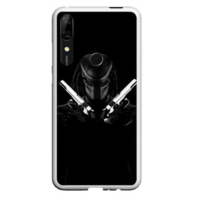 Чехол для Honor P Smart Z с принтом Killer Predator (Black) , Силикон | Область печати: задняя сторона чехла, без боковых панелей | hitman | predator | хитман | хищник