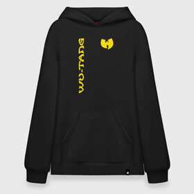 Худи SuperOversize хлопок с принтом Wu-Tang Clan. , 70% хлопок, 30% полиэстер, мягкий начес внутри | карман-кенгуру, эластичная резинка на манжетах и по нижней кромке, двухслойный капюшон
 | genius gza | method man | razor rza | wu tang | wu tang clan | ву танг клан | гангста рэп | гангстеры | девяти человек | музыка | хип хоп