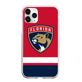 Чехол для iPhone 11 Pro матовый с принтом Флорида Пантерз , Силикон |  | florida | florida panthers | hockey | nhl | panthers | usa | нхл | пантерз | спорт | сша | флорида | флорида пантерз | хоккей | шайба