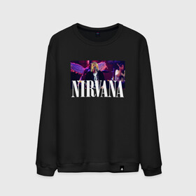 Мужской свитшот хлопок с принтом NIRVANA , 100% хлопок |  | in utero | nevermind | nirvana | nirvana in utero | nirvana logo | smile | курт кобейн | нирвана | нирвана in utero | нирвана лого