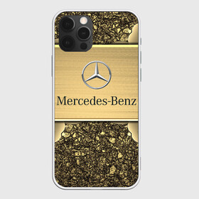 Чехол для iPhone 12 Pro Max с принтом MERCEDES GOLD | МЕРСЕДЕС ГОЛД , Силикон |  | 2020 | amg | auto | brabus | clk | cls | glk | mercedes | mercedes benz | slk | sport | авто | автомобиль | автомобильные | амг | брабус | бренд | глк | марка | машины | мерседес | слк | спорт | цлк | цлс