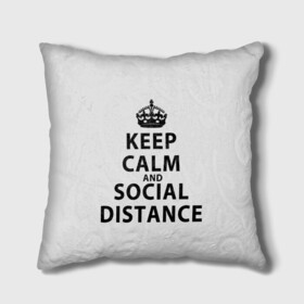 Подушка 3D с принтом Keep Calm And Social Distance , наволочка – 100% полиэстер, наполнитель – холлофайбер (легкий наполнитель, не вызывает аллергию). | состоит из подушки и наволочки. Наволочка на молнии, легко снимается для стирки | Тематика изображения на принте: 2019 | biohazard | calm | china | coronavirus | covid 19 | inc | keep | ncov | ncov19 | ncov2019 | plague | survivor | virus | warning | вирус | дистанцию | коронавирус | соблюдай