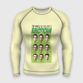 Мужской рашгард 3D с принтом SHELDON S  EMOTIONS ,  |  | big bang theory | howard wolowitz | leonard hofstadter | penny | raj | sheldon cooper | stuart bloom | vdgerir | воловитц | леонард хофстедер | пэнни | радж | раджешь кутрапалли | тбв | теория большого взрыва | чак лорри | шелдон | шэл